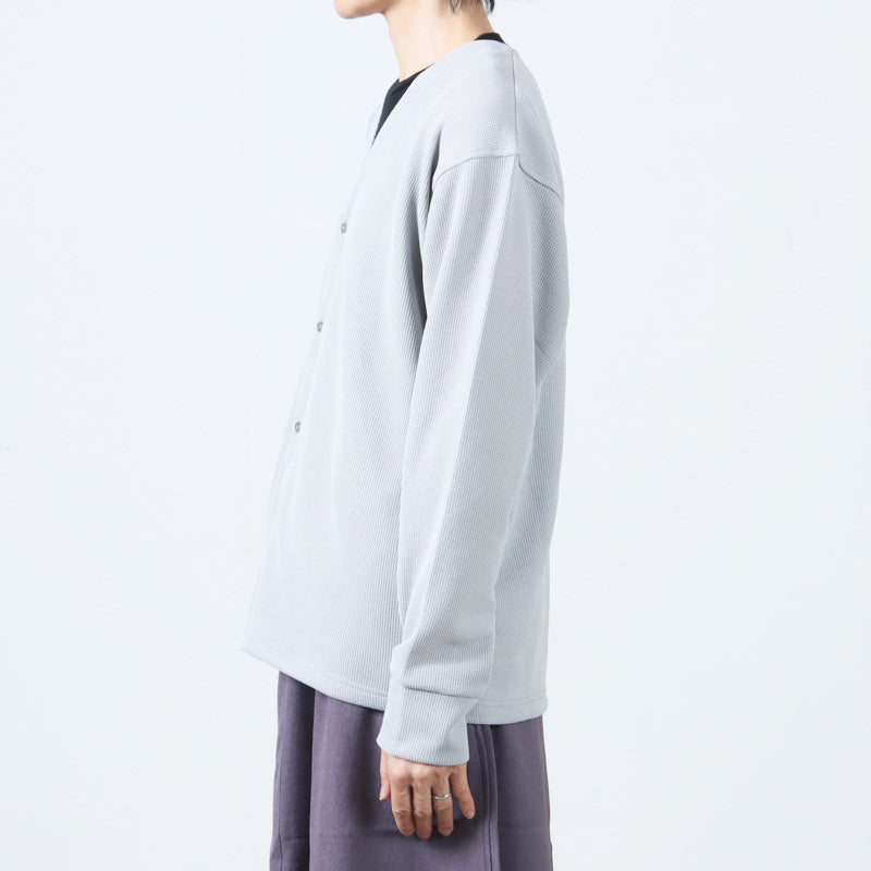 AXESQUIN(アクシーズクイン) QD ECO WAFFLE CARDIGAN 画像15