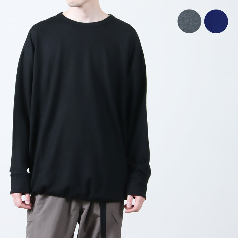 AXESQUIN(アクシーズクイン) MERINOWOOL BASIC L/S TEE