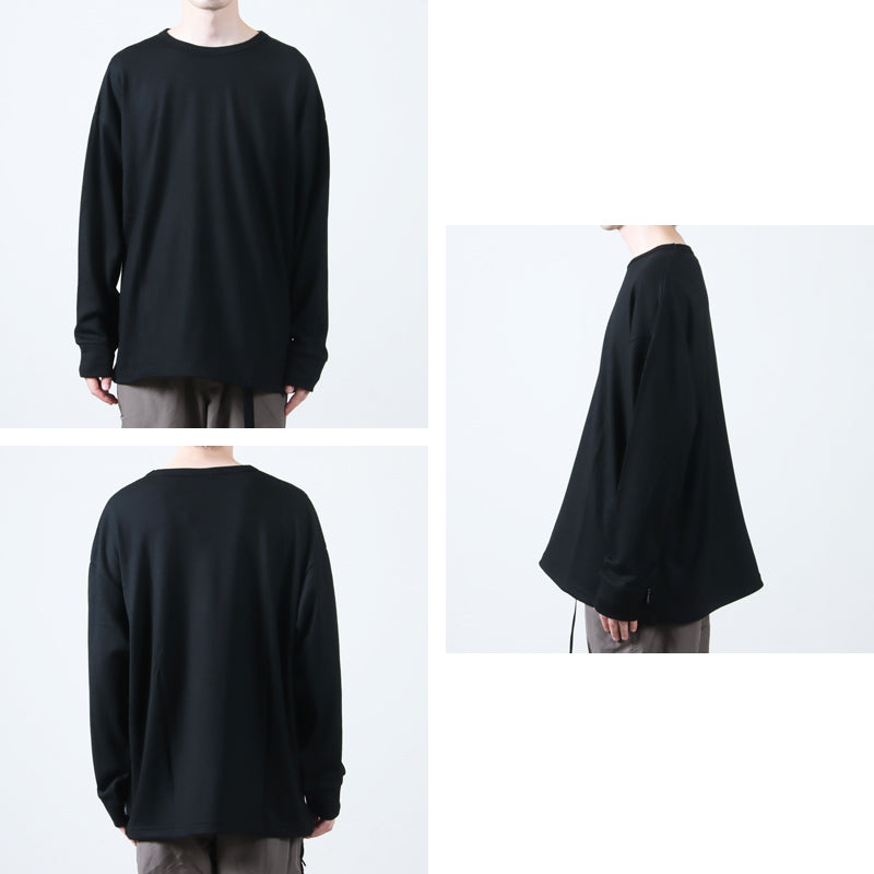 AXESQUIN(アクシーズクイン) MERINOWOOL BASIC L/S TEE 画像3