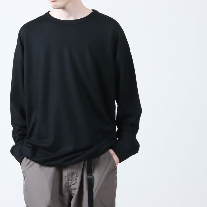 AXESQUIN(アクシーズクイン) MERINOWOOL BASIC L/S TEE 画像7