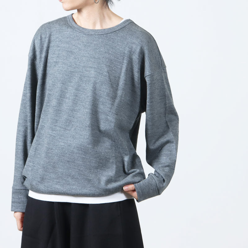 AXESQUIN(アクシーズクイン) MERINOWOOL BASIC L/S TEE 画像9