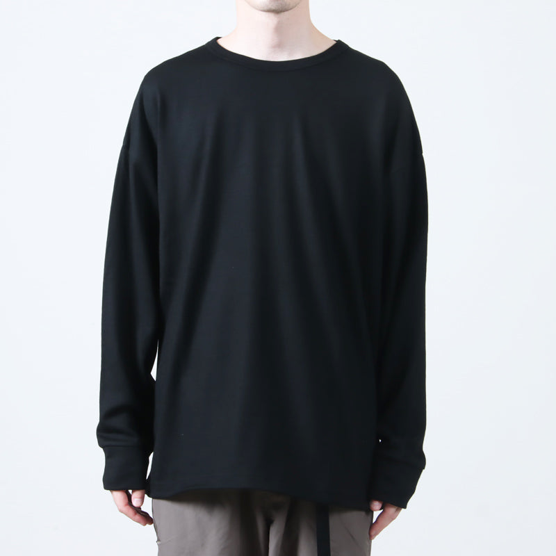 AXESQUIN(アクシーズクイン) MERINOWOOL BASIC L/S TEE 画像11