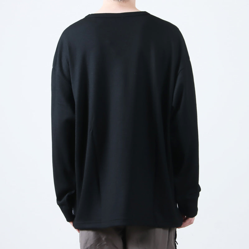 AXESQUIN(アクシーズクイン) MERINOWOOL BASIC L/S TEE 画像13
