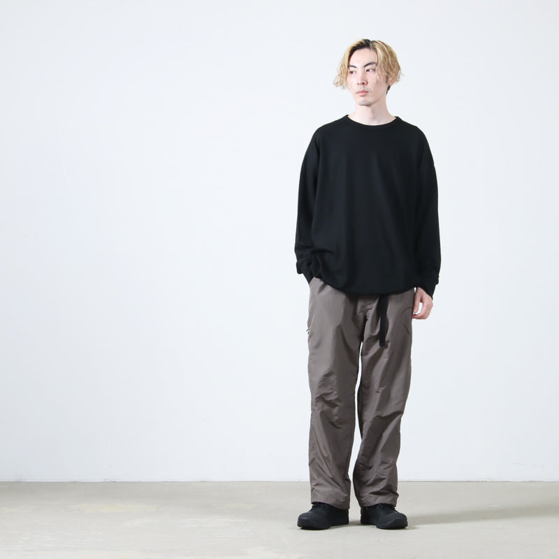 AXESQUIN(アクシーズクイン) MERINOWOOL BASIC L/S TEE 画像20