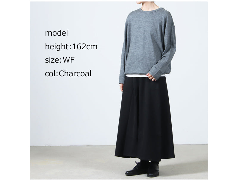 AXESQUIN(アクシーズクイン) MERINOWOOL BASIC L/S TEE 画像27