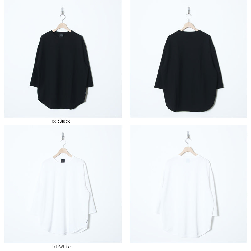 AXESQUIN(アクシーズクイン) QD ECO WAFFLE FOOTBALL TEE 画像2