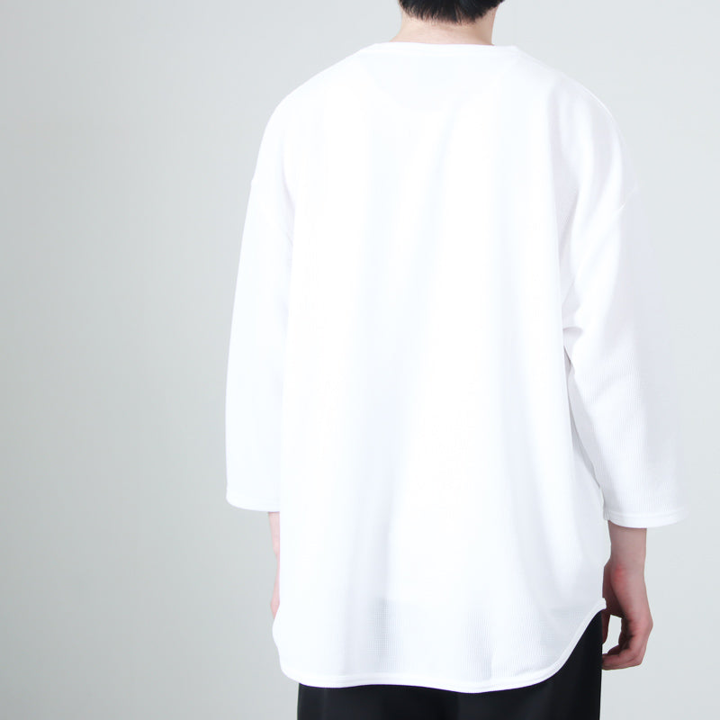 AXESQUIN(アクシーズクイン) QD ECO WAFFLE FOOTBALL TEE 画像10