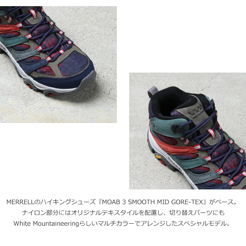 MERRELL(メレル) MOAB 3 SMOOTH MID GTX X WM 画像4