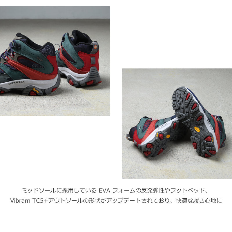 MERRELL(メレル) MOAB 3 SMOOTH MID GTX X WM 画像5