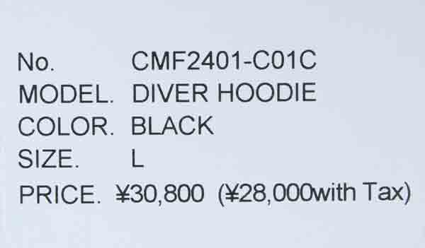 COMFY OUTDOOR GARMENT(コムフィアウトドアガーメント) DIVER HOODIE 画像33