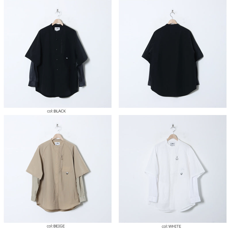 COMFY OUTDOOR GARMENT(コムフィアウトドアガーメント) NO COLLAR SHIRTS 画像2