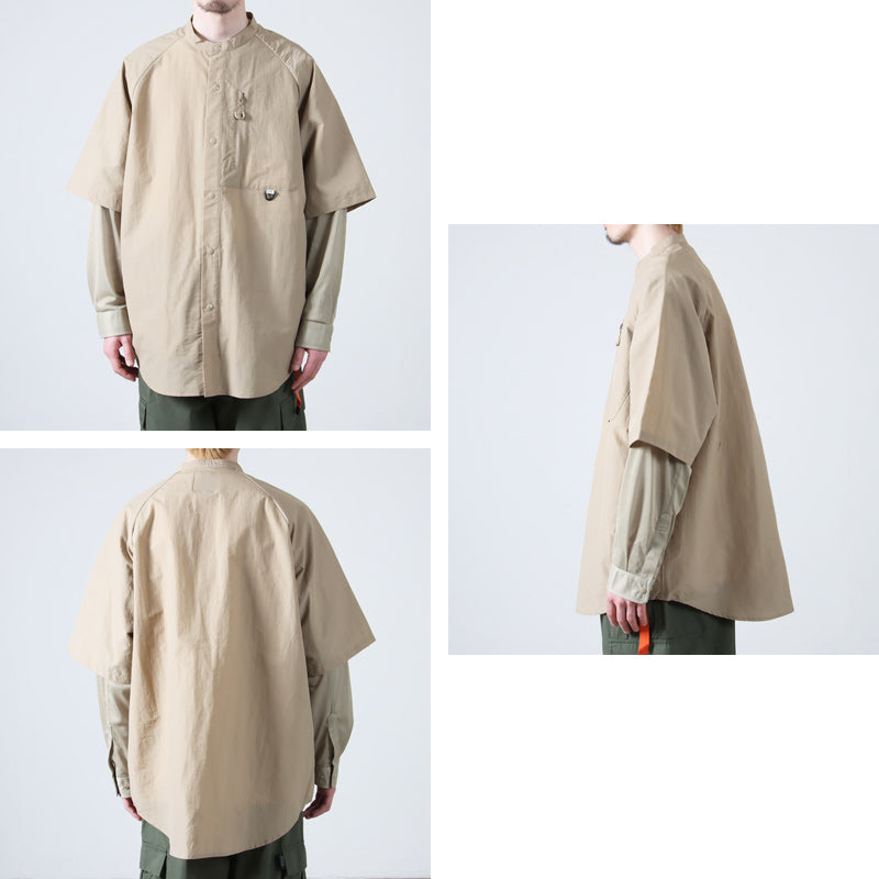 COMFY OUTDOOR GARMENT(コムフィアウトドアガーメント) NO COLLAR SHIRTS 画像3