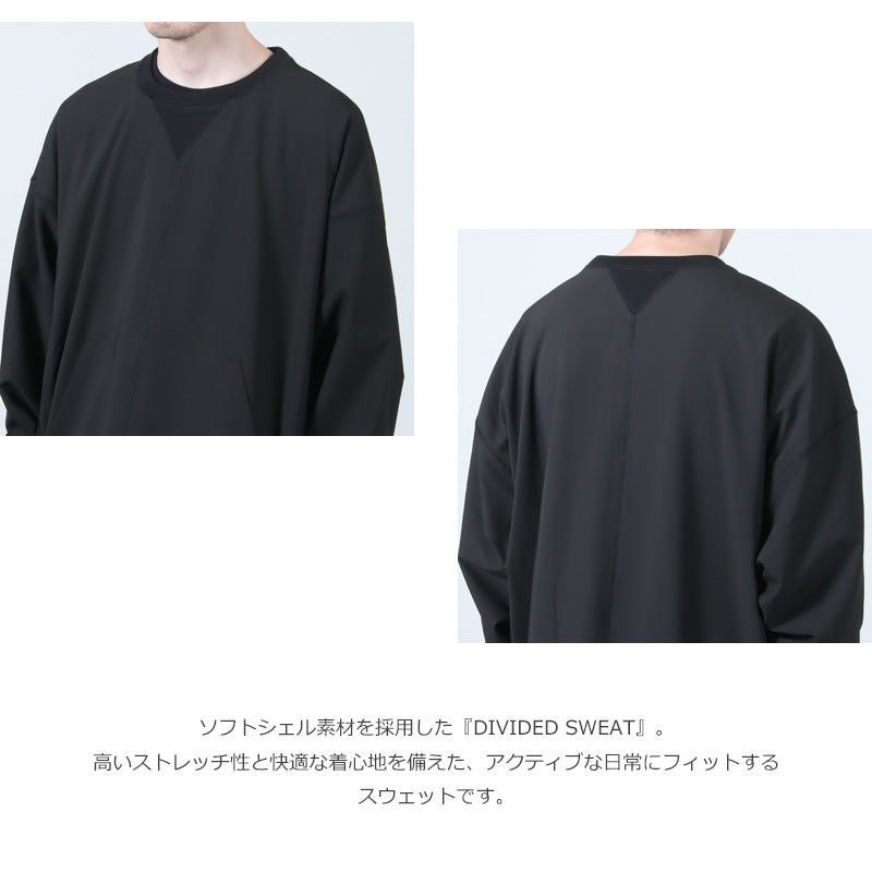 COMFY OUTDOOR GARMENT(コムフィアウトドアガーメント) DIVIDED SWEAT 画像4