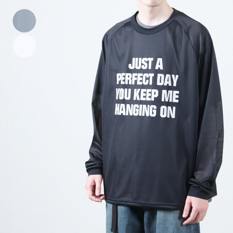 COMFY OUTDOOR GARMENT(コムフィアウトドアガーメント) QUICK DRY MESH TEE L/S