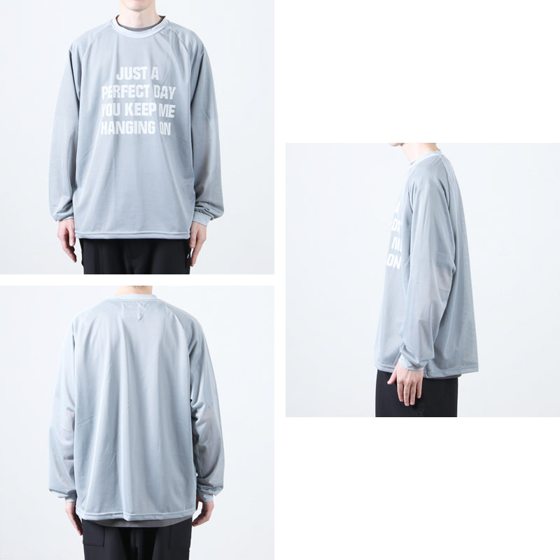 COMFY OUTDOOR GARMENT(コムフィアウトドアガーメント) QUICK DRY MESH TEE L/S 画像3