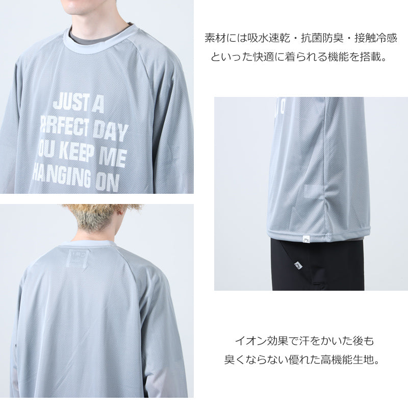 COMFY OUTDOOR GARMENT(コムフィアウトドアガーメント) QUICK DRY MESH TEE L/S 画像4