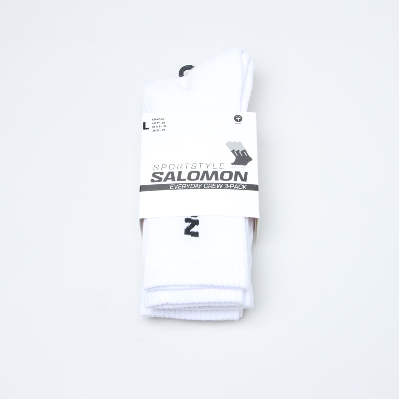 Salomon(サロモン) EVERYDAY CREW 3-PACK 「WHITE WHITE WHITE」 画像3