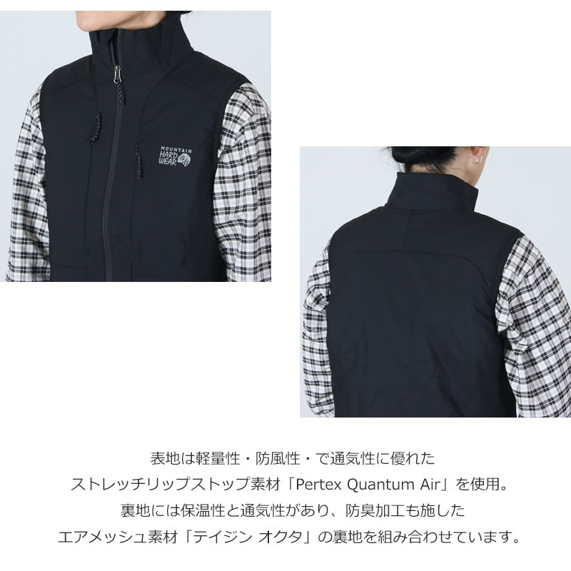 Mountain Hardwear(マウンテンハードウェア) コアエアシェルウォームベスト 画像4