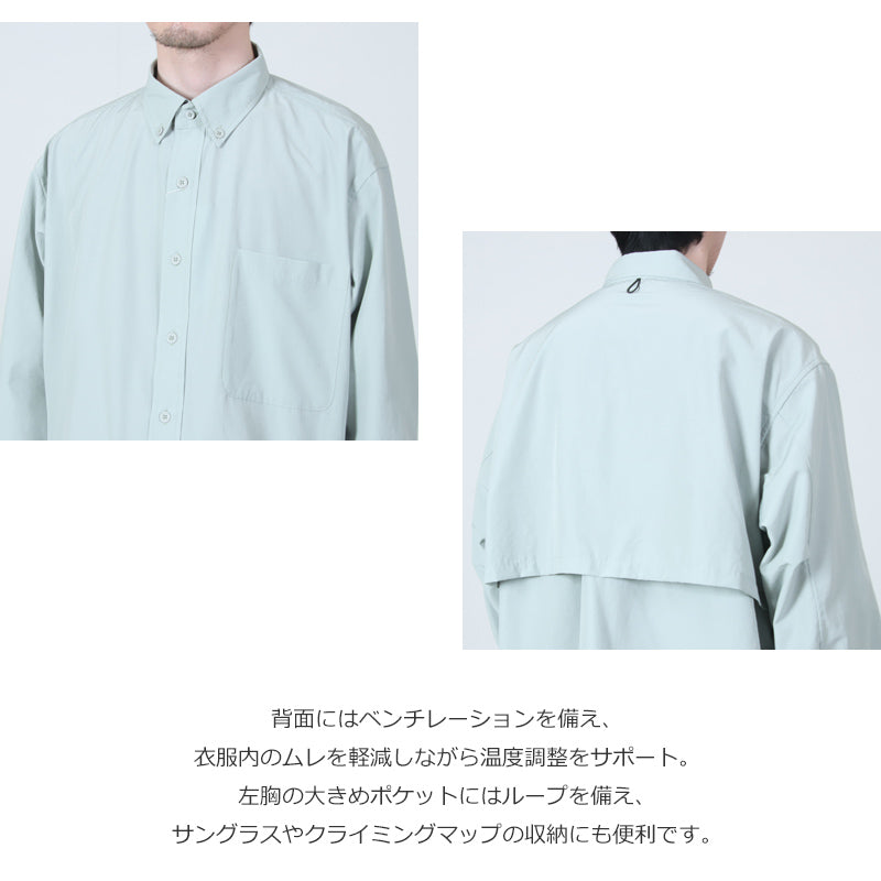 PAPERSKY WEAR(ペーパースカイウェア) HIKE&BIKE CAVE BIG SHIRT 画像6