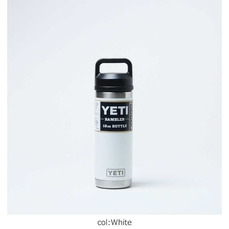 YETI(イエティ) 18 oz WATER BOTTLE WITH CHUG CAP 画像12