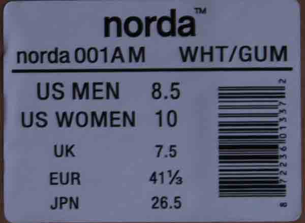 norda(ノルダ) 001A　White Gum 画像23