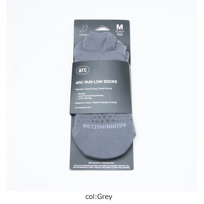 ARC(エーアールシー) Run Low Socks 画像10