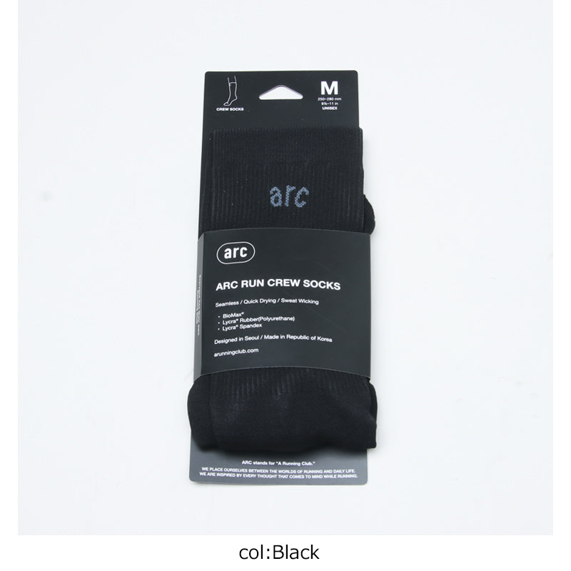ARC(エーアールシー) Run Crew Socks 画像9