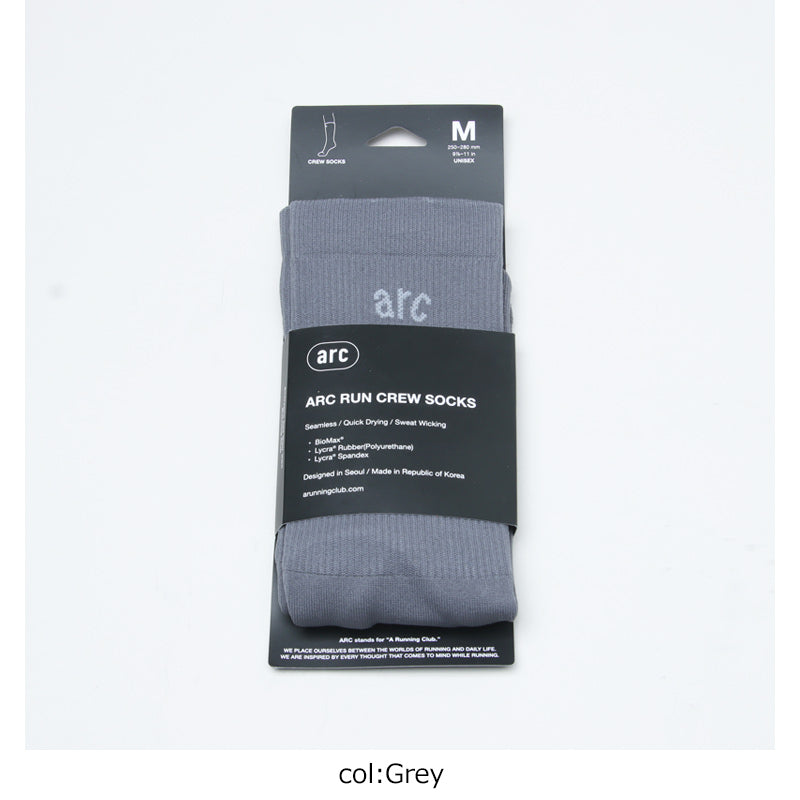 ARC(エーアールシー) Run Crew Socks 画像10