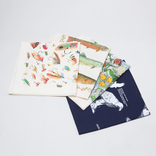 Printed Image(プリンティッドイメージ) ネイチャープリントバンダナ