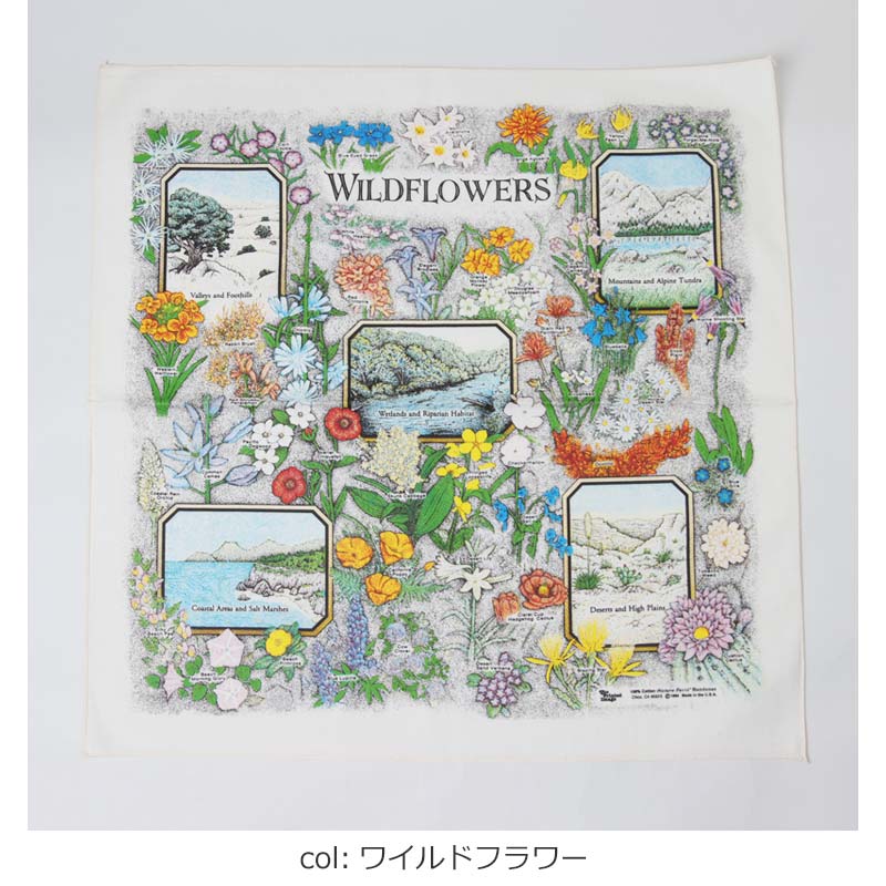 Printed Image(プリンティッドイメージ) ネイチャープリントバンダナ 画像13