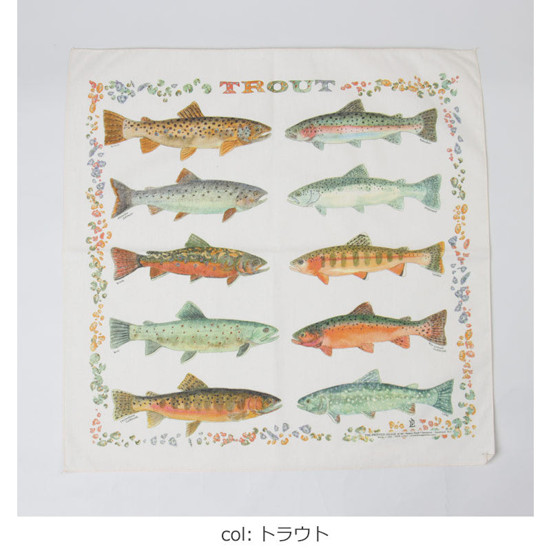 Printed Image(プリンティッドイメージ) ネイチャープリントバンダナ 画像14
