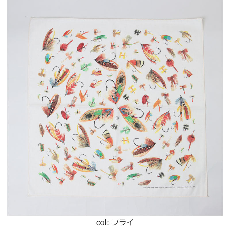 Printed Image(プリンティッドイメージ) ネイチャープリントバンダナ 画像15