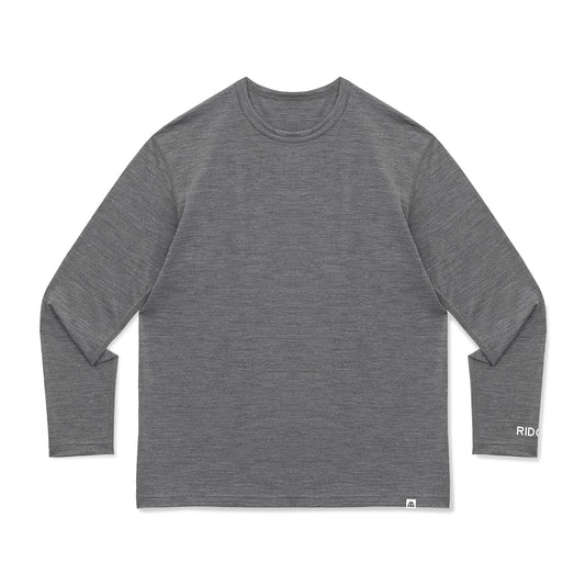 リッジマウンテンギア Merino Basic Long Sleeve Tee - RIDGE MOUNTAIN GEAR